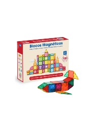 Blocos Magneticos 100 Peças