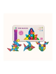 Mini Blocos Magneticos 25 Pecas