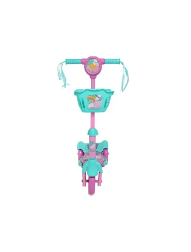 Patinete Infantil 3 rodas - Unicórnio Magic Rosa