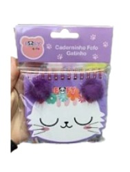 Caderninho Fofinho Gatinho FOFY