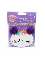 Caderninho Fofinho Gatinho FOFY