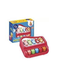 Pianinho com Xilofone Vermelho