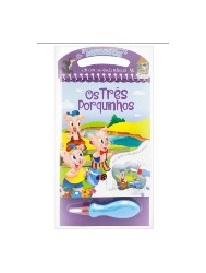 Livro Aquabook: Os 3 Porquinhos