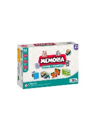 Jogo da Memória Bichos e Filhotes 54 peças