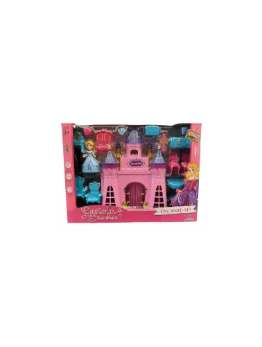 Castelo de Brinquedo de Plástico com Acessórios