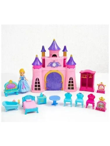 Castelo de Brinquedo de Plástico com Acessórios