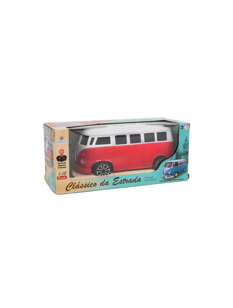 Carrinho de Controle Remoto: Kombi