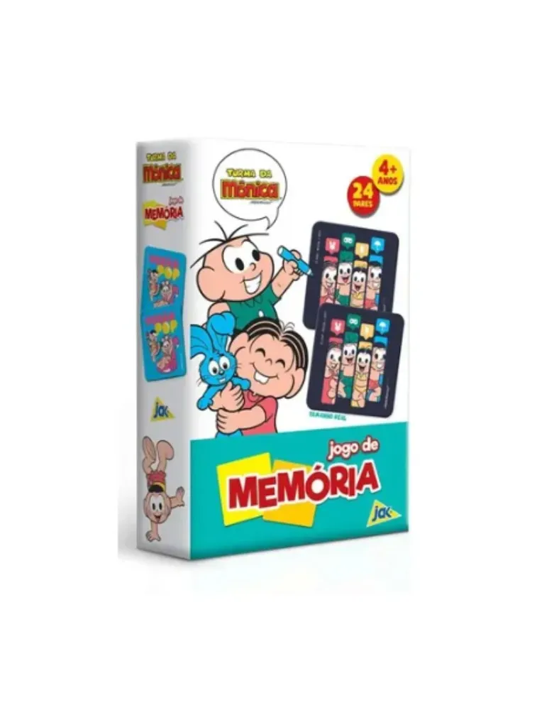 Jogo da Memória: Turma da Mônica