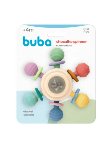 Chocalho Spinner com Ventosa