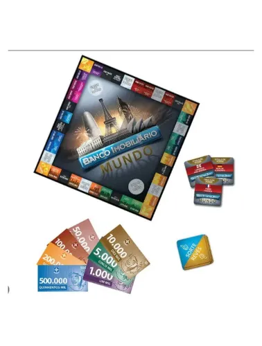 Banco Imobiliário Mundo