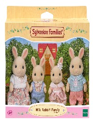 Família dos Coelhos de Leite - Sylvanian Families