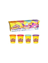 Play-Doh: 4 potes com cores sortidas