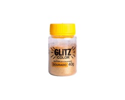 GLITTER P/DECORACAO DOURADO  40G FAB