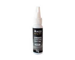 CORANTE SOFT GEL PRETO 15G MAGO