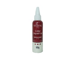 COLOR LIQUID GEL VERMELHO BORDO 60G ICEBERG