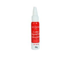 COLOR LIQUID GEL VERMELHO MORANGO 25G ICEBERG