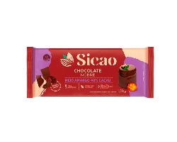 CHOCOLATE MEIO AMARGO BLOCO 1,01KG GOLD NOBRE SICAO