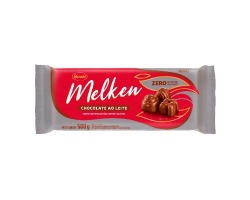MELKEN CHOCOLATE BARRA AO LEITE ZERO 500G HARALD