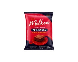 MELKEN  CHOCOLATE  EM PO 70%  500G HARALD