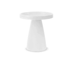 BOLEIRA REDONDA MINIMALISTA 20X20CM - BRANCA TASIL
