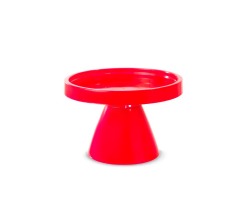 BOLEIRA REDONDA MINIMALISTA 20X11CM- VERMELHO TASIL