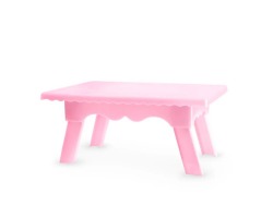 MESINHA DECORATIVA RENDA - ROSA BB TASIL