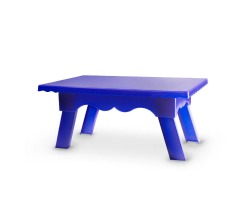 MESINHA DECORATIVA RENDA - AZUL ROYAL TASIL