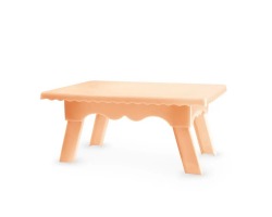MESINHA DECORATIVA RENDA - PAPAYA TASIL