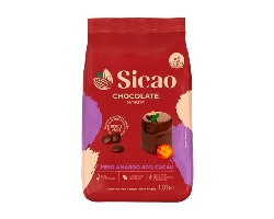 CHOCOLATE MEIO AMARGO GOTAS 40% 1,01KG SICAO