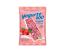 BALA YOGURTE 100 MORANGO 600G DORI