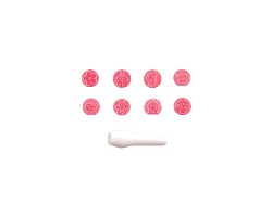 KIT CARIMBOS JARDIM ENCANTADO ROSA BEBE C/09 BLUESTAR
