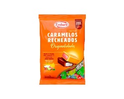 CARAMELO RECHEADO SABORES SORTIDOS  600G EMBARE