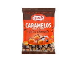 CARAMELO  LEITE/CHOCOLATE 660G EMBARE