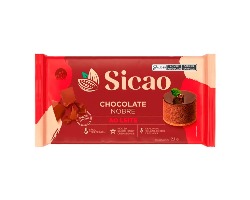 CHOCOLATE NOBRE MEIO AMARGO 2,1KG SICAO 