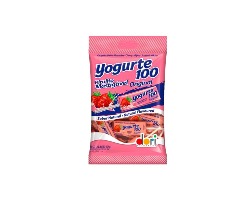 PIRULITO MASTIGAVEL YOGURTE100 MORANGO 105G DORI