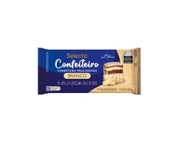 COBERTURA CONFEITEIRO SABOR CHOCOLATE BRANCO  1,01KG  SELECTA