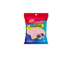 CONFEITO MICANGA ROSA BEBE 100G MIX