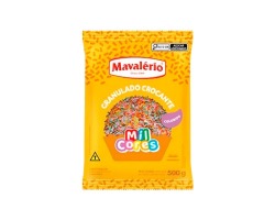 GRANULADO CROCANTE COLORIDO 500G MAVALERIO