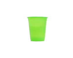 C200-VC COPO PLASTICO 200 ML VERDE CLARO C/50 FORFEST
