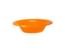 PFLA-15 PRATO PLASTICO FUNDO 15 CM LARANJA C/10 FORFEST
