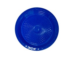 PRAE-18 PRATO PLASTICO 18 CM AZUL ESCURO  C/10 FORFEST