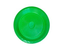 PRVE-18 PRATO PLASTICO 18 CM VERDE ESCURO C/10 FORFEST
