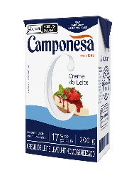 CREME DE LEITE  200GR  CAMPONESA