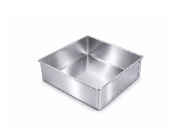 FORMA QUADRADA 30X30X10 ALUMINIO CIRCULAR