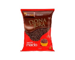 GRANULADO MACIO SABOR CHOCOLATE DONA JURA  500G CACAU FOODS