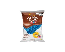 GRANULADO MACIO AZUL DONA JURA  130G CACAU FOODS