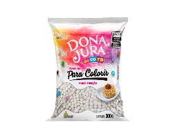MINI CEREAL BALL CROCANTE PARA COLORIR DONA JURA  300G CACU FOODS