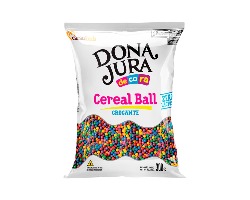 MINI CEREAL BALL CROCANTE VIBRANTE DONA JURA  300G CACAU FOODS