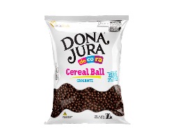 MINI CEREAL BALL CROCANTE  CHOCOLATE DONA JURA  300G CACAU FOODS