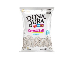 MINI CEREAL BALL CROCANTE  BRANCO DONA JURA  300G CACAU FOODS